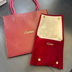 Cartier Bag and Pouch